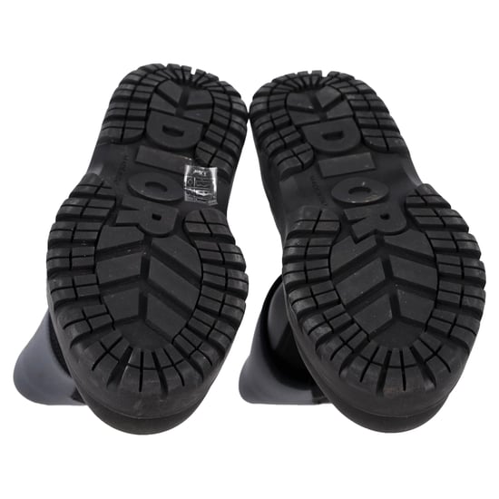 Dior Garten Stiefeletten aus grauem Gummi - Image 6