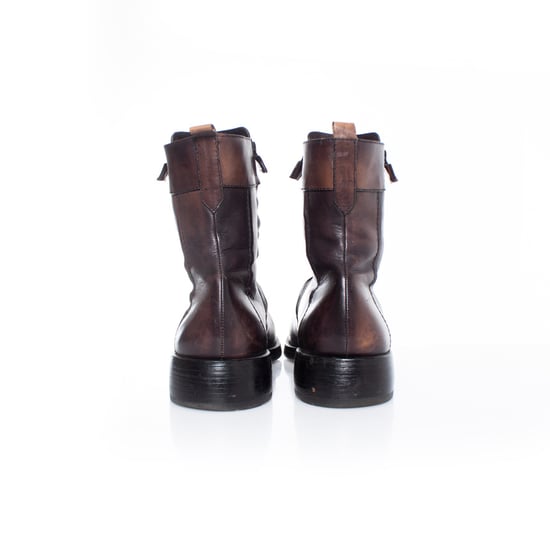 Costume National braune Lederstiefel - Image 3