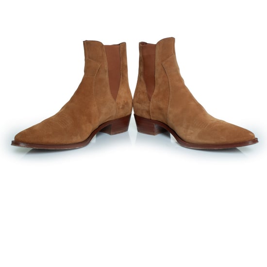 Celine Camarque Western Chelsea Boots Cognac - Image 6