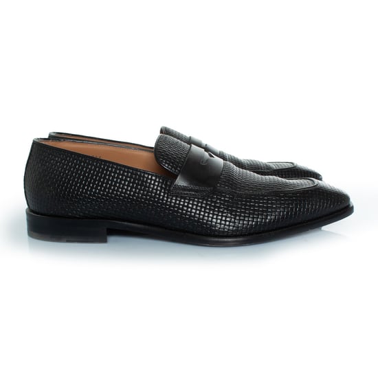 Boss Lisbon Loafer aus gewebtem Leder - Image 4