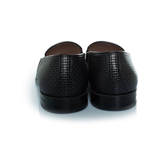 Boss Lisbon Loafer aus gewebtem Leder - Image 6