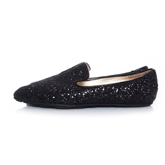 Jimmy Choo Glitter-Loafer in Schwarz - Image 2