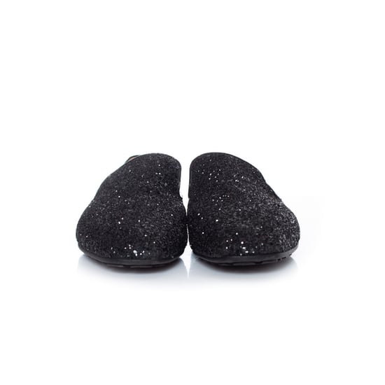 Jimmy Choo Glitter-Loafer in Schwarz - Image 3