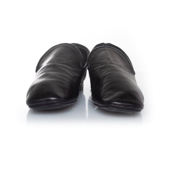Lemaire schwarze Lederslipper - Image 4