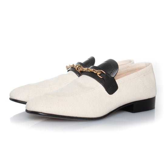 Joseph Canvas Penny Loafer - Image 1