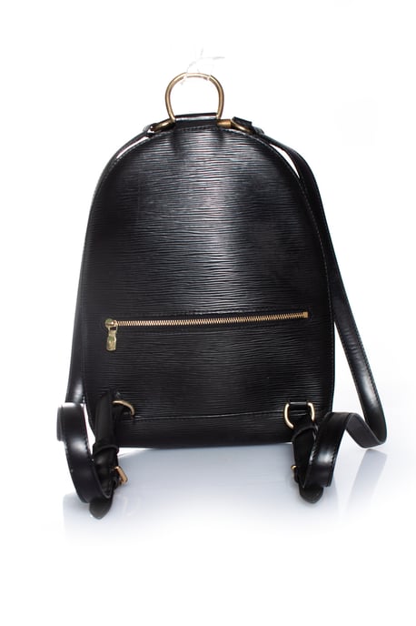 Louis Vuitton Epi Mabillon Tasche aus schwarzem Leder - Image 2