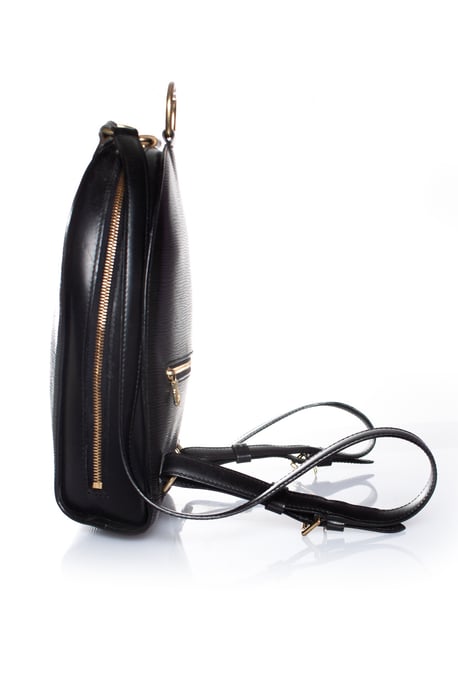 Louis Vuitton Epi Mabillon Tasche aus schwarzem Leder - Image 4
