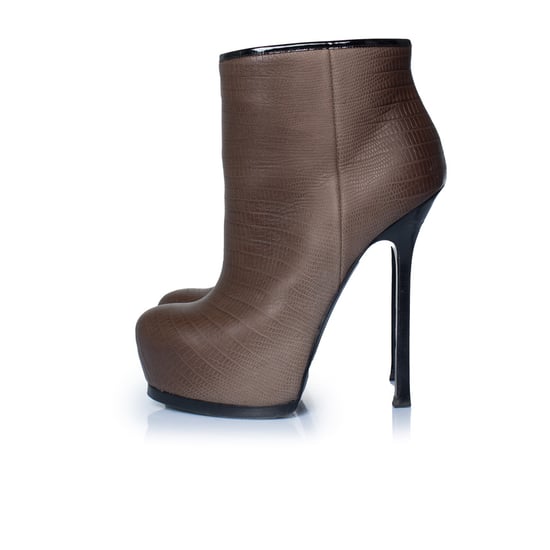 Yves Saint Laurent Tribute Leder-Ankle-Boots - Image 2