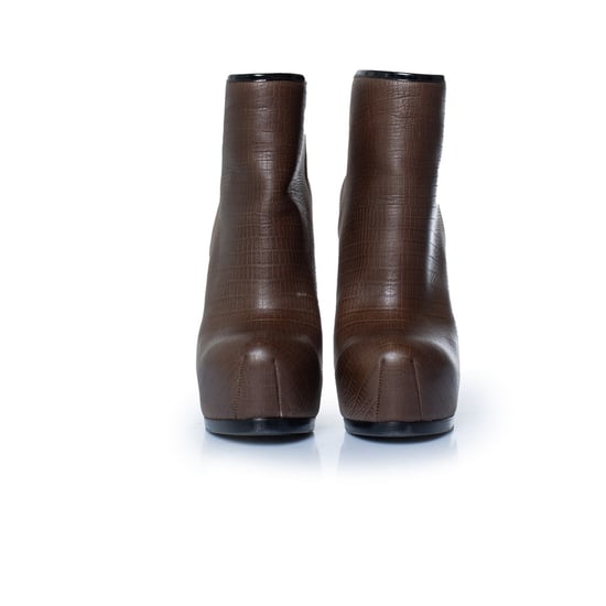 Yves Saint Laurent Tribute Leder-Ankle-Boots - Image 3