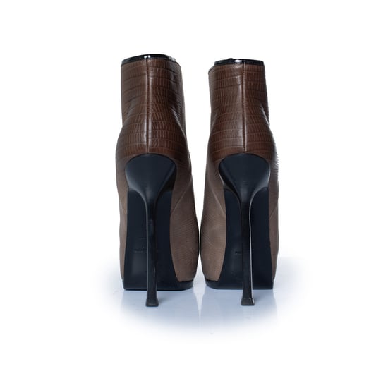 Yves Saint Laurent Tribute Leder-Ankle-Boots - Image 6
