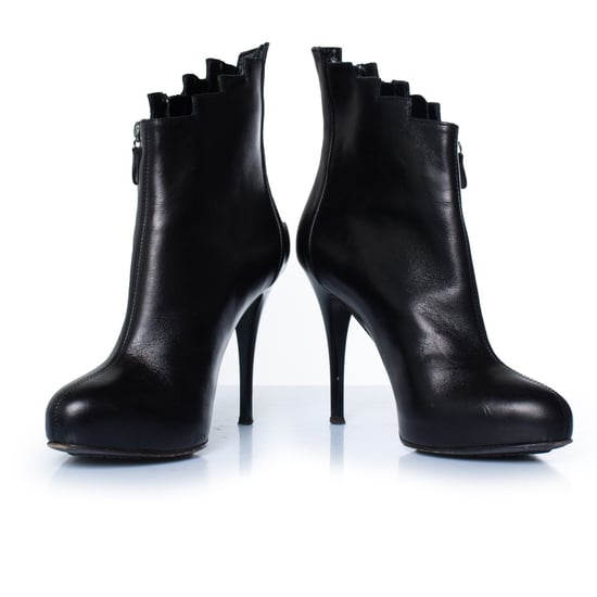 Giuseppe Zanotti Stiefeletten aus schwarzem Leder mit Reißverschluss - Image 4