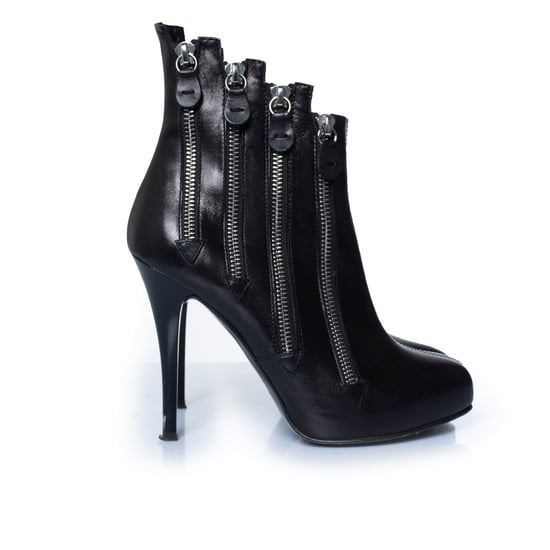 Giuseppe Zanotti Stiefeletten aus schwarzem Leder mit Reißverschluss - Image 5