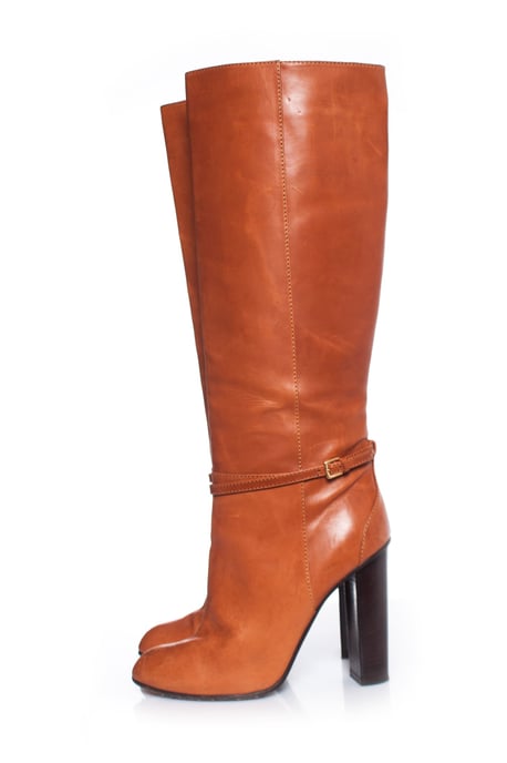 Dsquared2 braune Lederstiefel. - Image 2