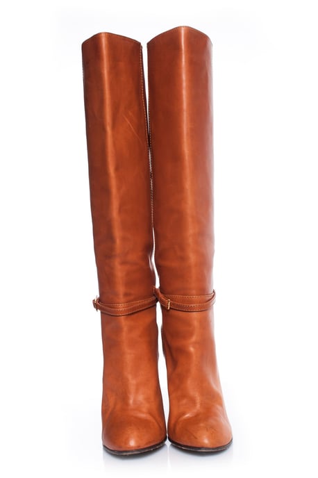 Dsquared2 braune Lederstiefel. - Image 3