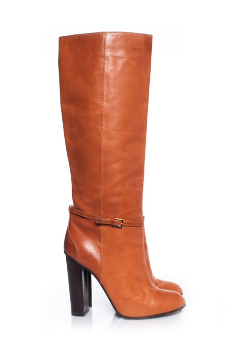 Dsquared2 braune Lederstiefel. - Image 5