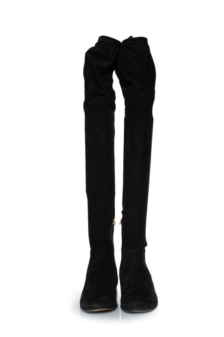 Jimmy Choo Overknee-Stiefel „Milan“ in Schwarz - Image 4