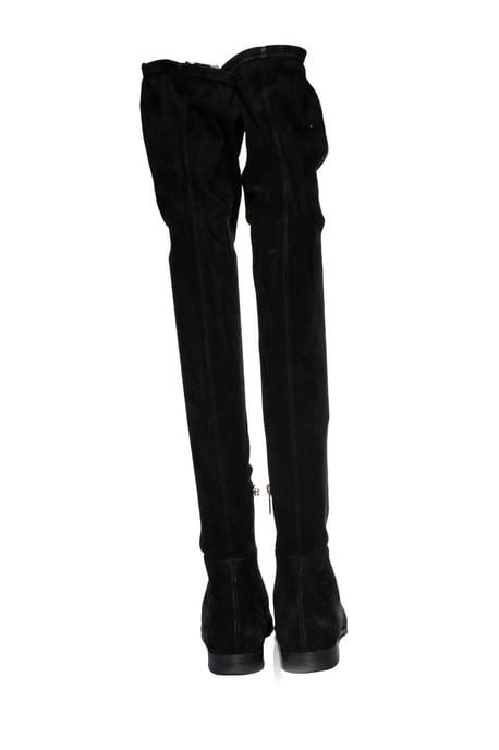 Jimmy Choo Overknee-Stiefel „Milan“ in Schwarz - Image 5