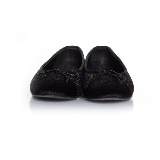 Chanel Ballerina aus Ponyfell und Lurex - Image 4