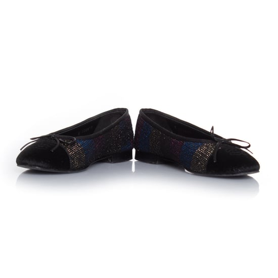 Chanel Ballerina aus Ponyfell und Lurex - Image 6