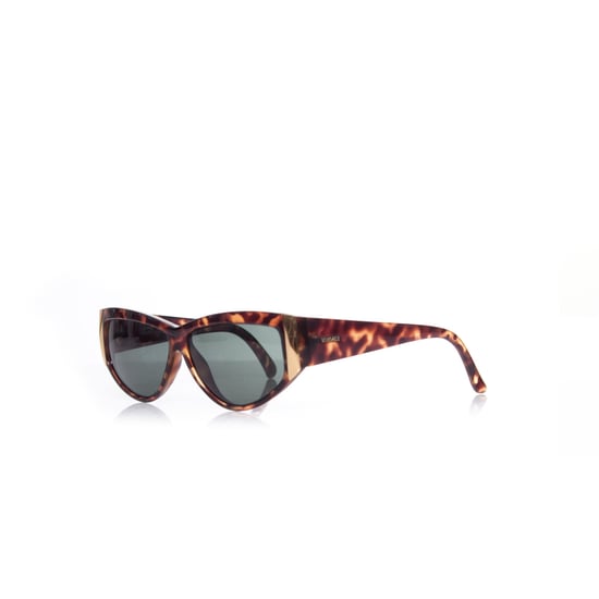 Rechteckige Sonnenbrille von Gianni Versace im Schildpatt-Design. - Image 2