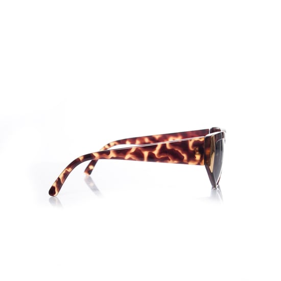 Rechteckige Sonnenbrille von Gianni Versace im Schildpatt-Design. - Image 5