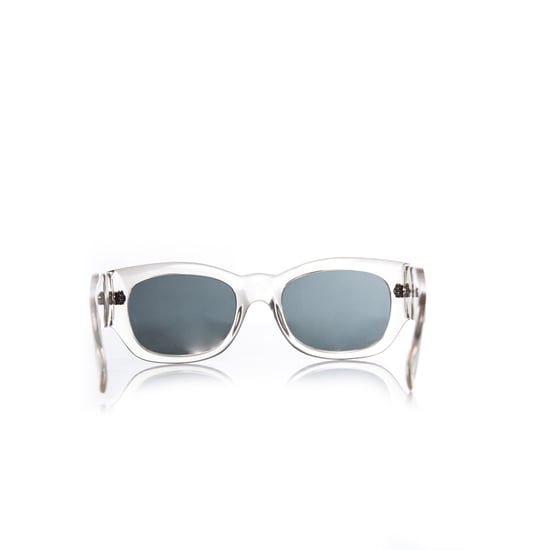 Übergroße, transparente Sonnenbrille von Gianni Versace. - Image 5