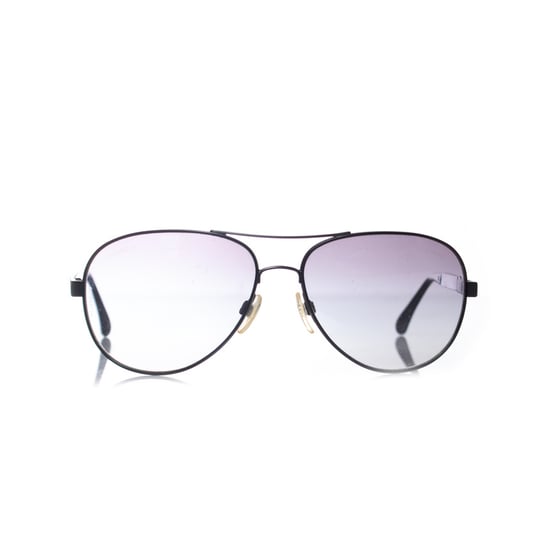 Chanel Aviator Sonnenbrille in Schwarz - Image 2