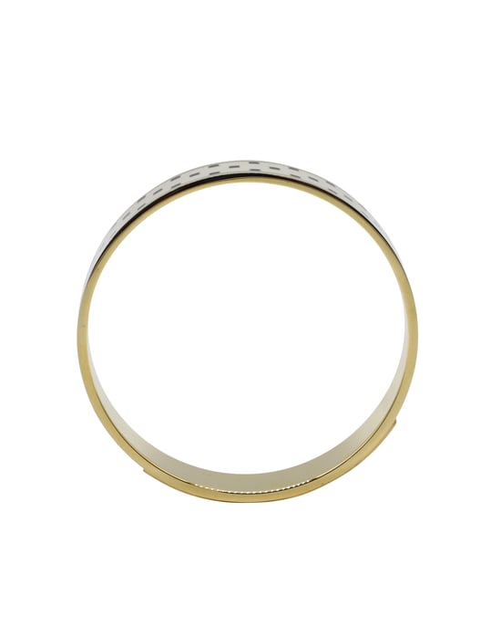 Marc by Marc Jacobs Logo-Plakette Armreif aus Goldmetall - Image 6