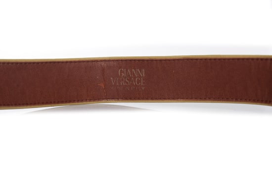 Gianni Versace Gürtel mit floralen Medusa-Applikationen - Image 6