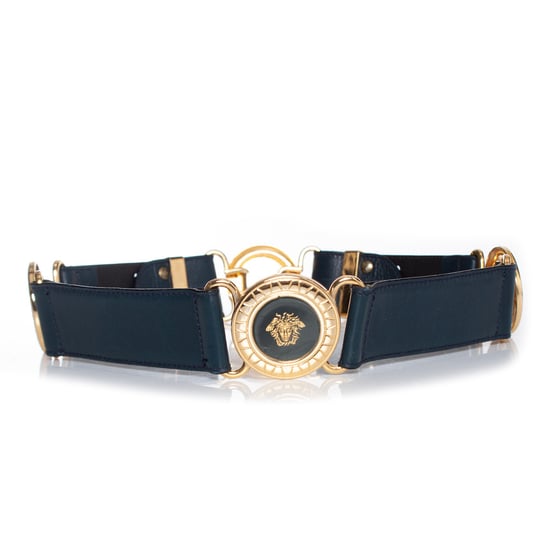 Gianni Versace Couture blauer Taillengürtel - Image 4