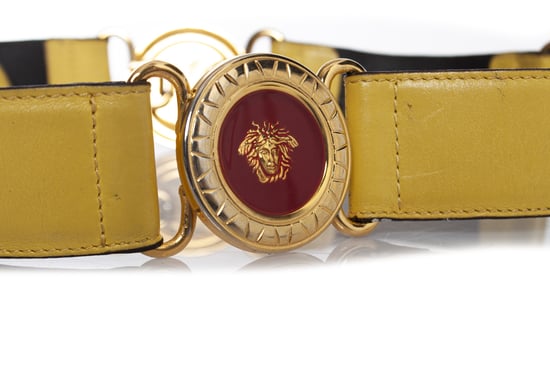 Gianni Versace Medusa Ledergürtel - Image 5