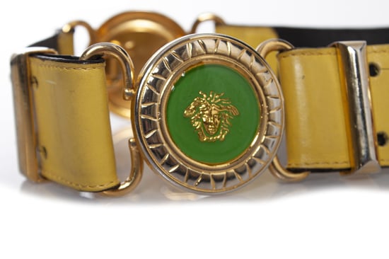 Gianni Versace Medusa Ledergürtel - Image 6