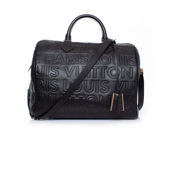 Louis Vuitton Speedy Cube aus geprägtem Kalbsleder - Image 1