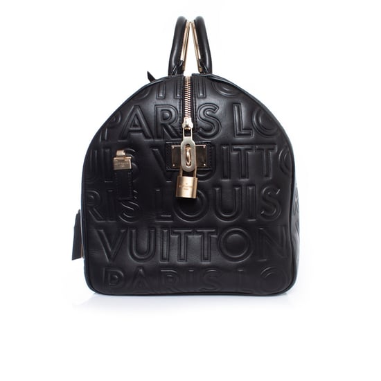 Louis Vuitton Speedy Cube aus geprägtem Kalbsleder - Image 2