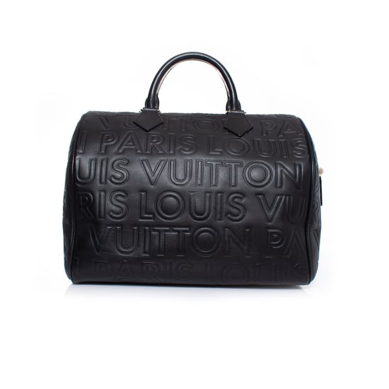 Louis Vuitton Speedy Cube aus geprägtem Kalbsleder - Image 3