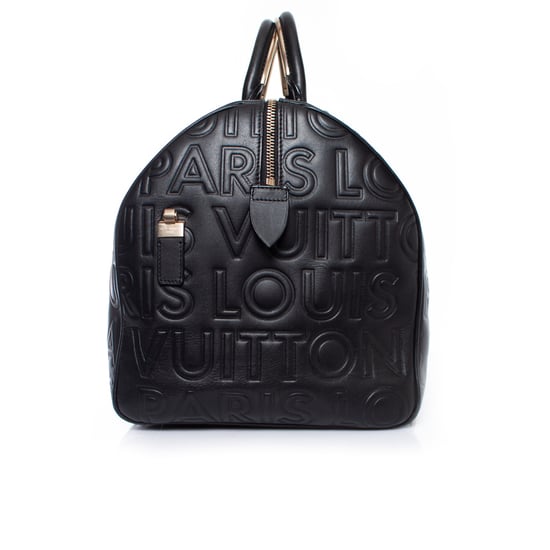 Louis Vuitton Speedy Cube aus geprägtem Kalbsleder - Image 4