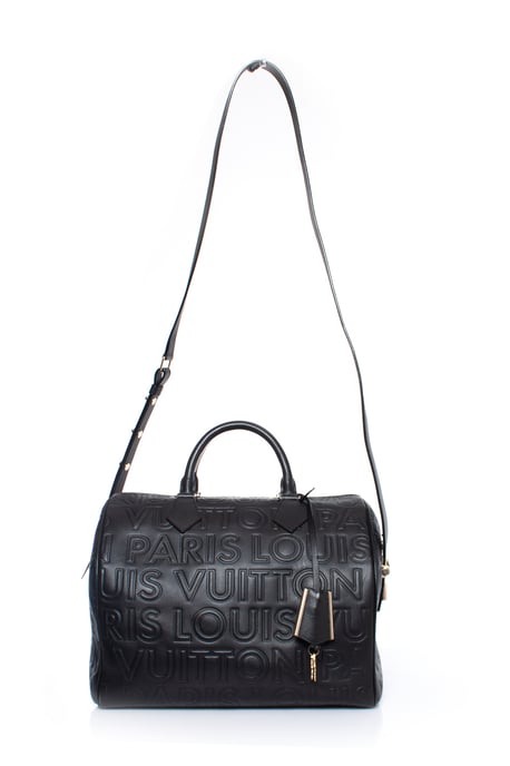 Louis Vuitton Speedy Cube aus geprägtem Kalbsleder - Image 5