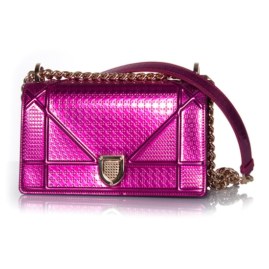 Christian Dior Metallic Diorama Klappentasche - Image 1