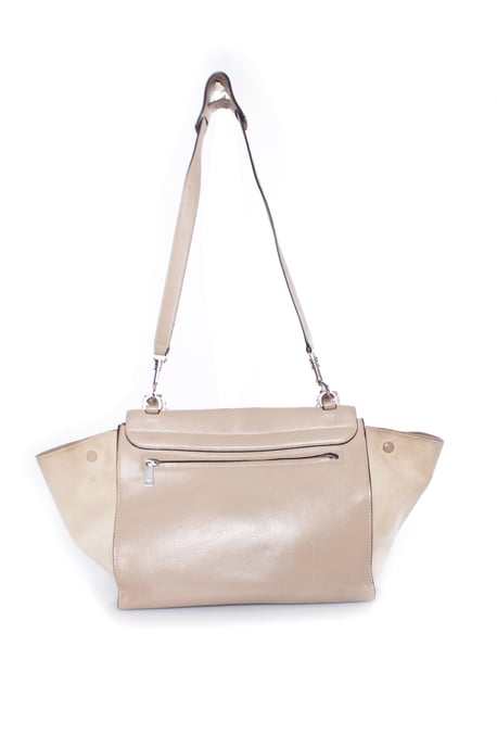 Celine Trapeze Tasche in Beige. - Image 2