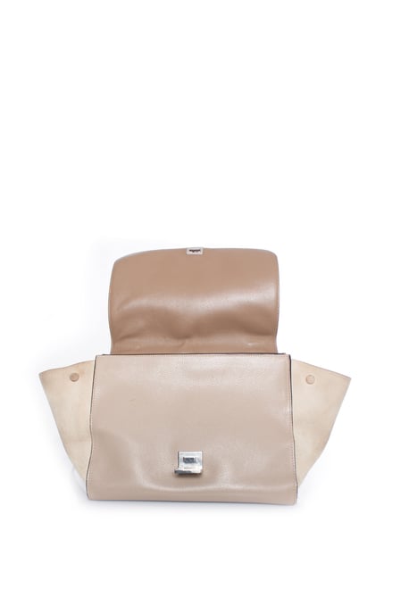 Celine Trapeze Tasche in Beige. - Image 3