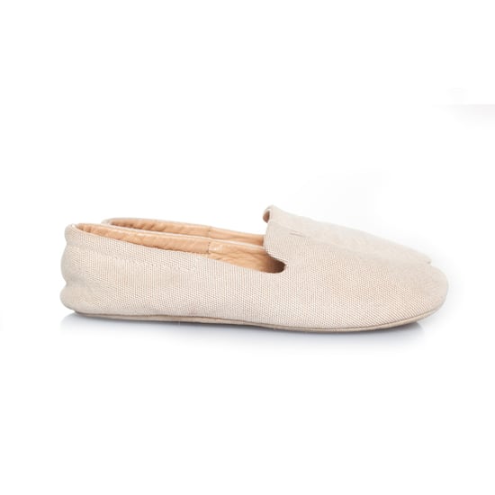 Hermes Home Canvas-Hausschuhe in Beige - Image 4
