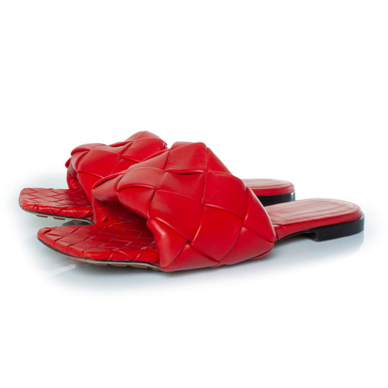 Bottega Veneta Lido Sandalen aus rotem Leder - Image 1