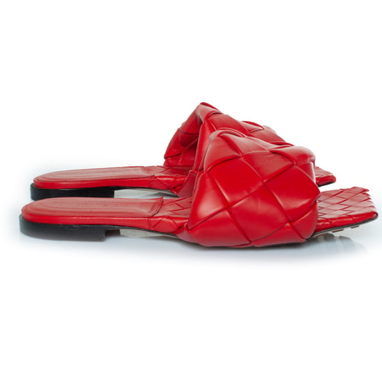 Bottega Veneta Lido Sandalen aus rotem Leder - Image 4