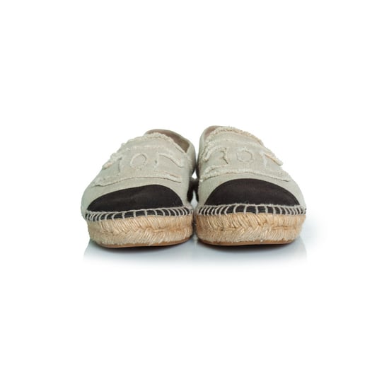 Chanel Espadrilles aus Canvas in Beige - Image 3