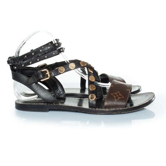 Louis Vuitton Monogram Sandalen mit gekreuzten Riemen - Image 5
