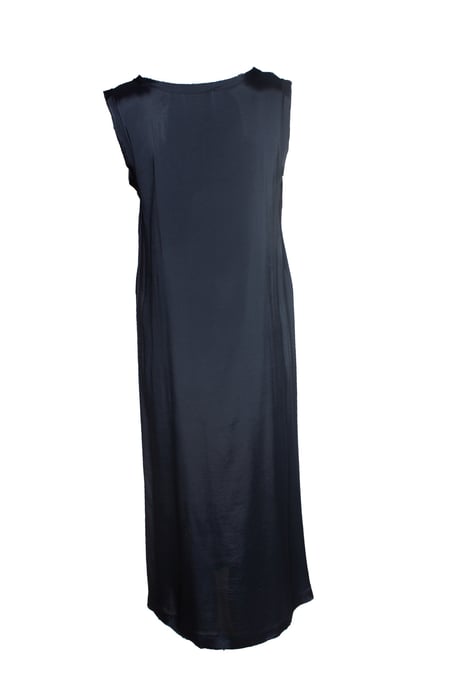 JIL SANDER blaues Kleid mit rohen Kanten - Image 3