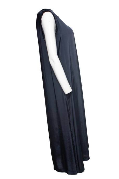 JIL SANDER blaues Kleid mit rohen Kanten - Image 4