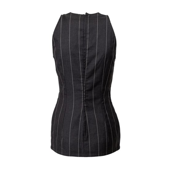 Gianni Versace Nadelstreifen-Minikleid - '90er - Image 3