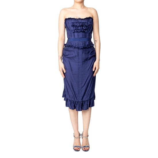 Moschino Rüschencorsettkleid - '10er - Image 2