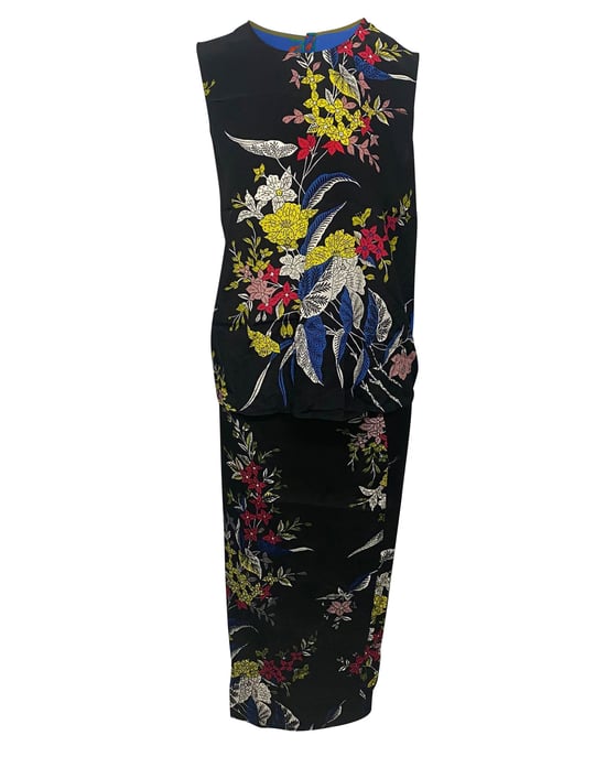 Diane Von Furstenberg Pre-owned Blumen-Set aus Viskose - Mehrfarbig - Image 1